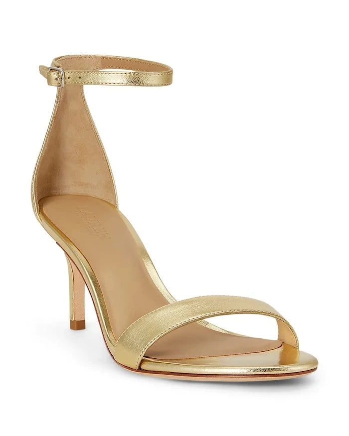 Lauren Ralph Lauren Allie Mid Deri Sandalet