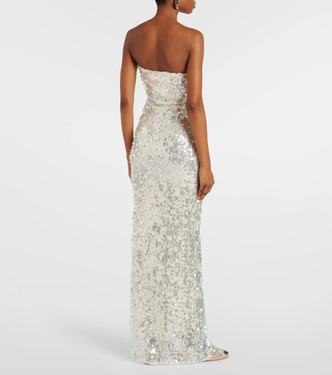 Christopher Esber - Opaline sequined strapless gown