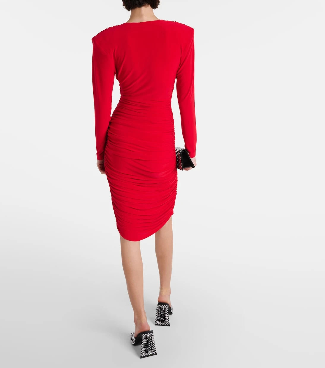 Norma Kamali - Ruched midi dress