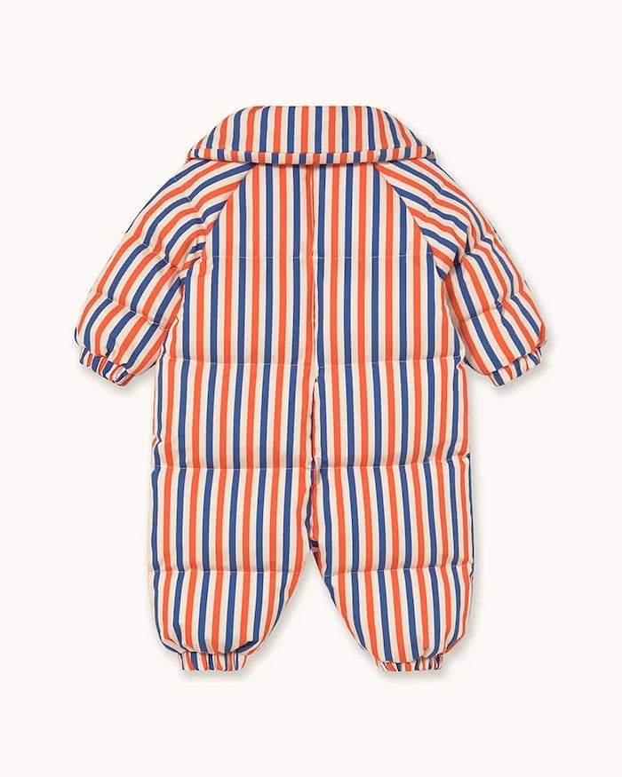 Tinycottons STRIPES PADDED OVERALL Bebek Tulum
