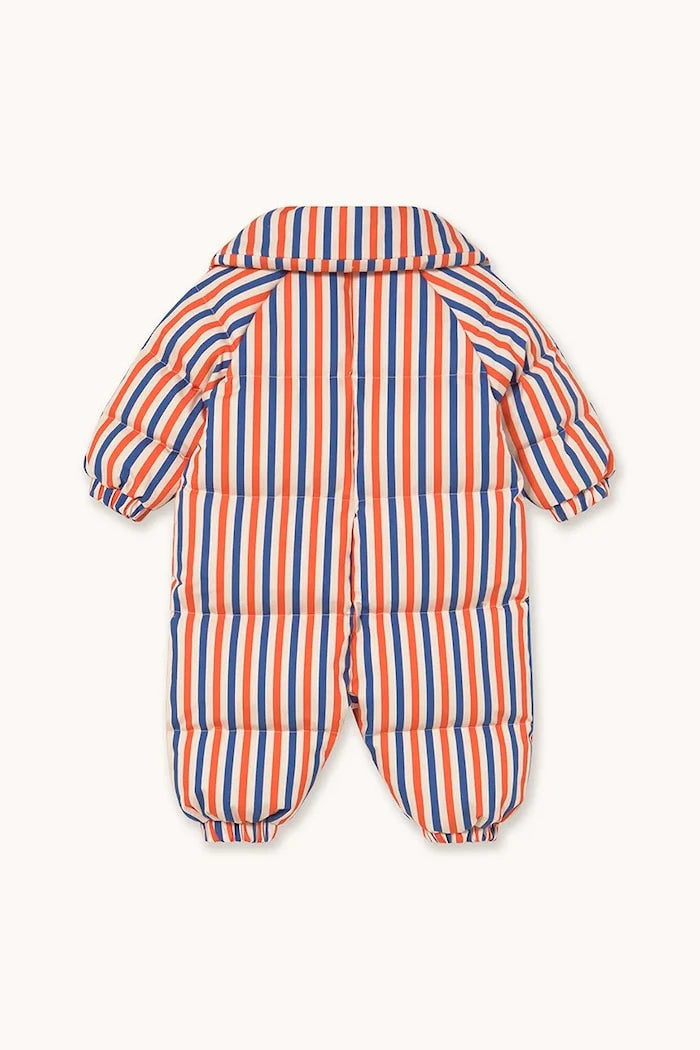 Tinycottons STRIPES PADDED OVERALL Bebek Tulum