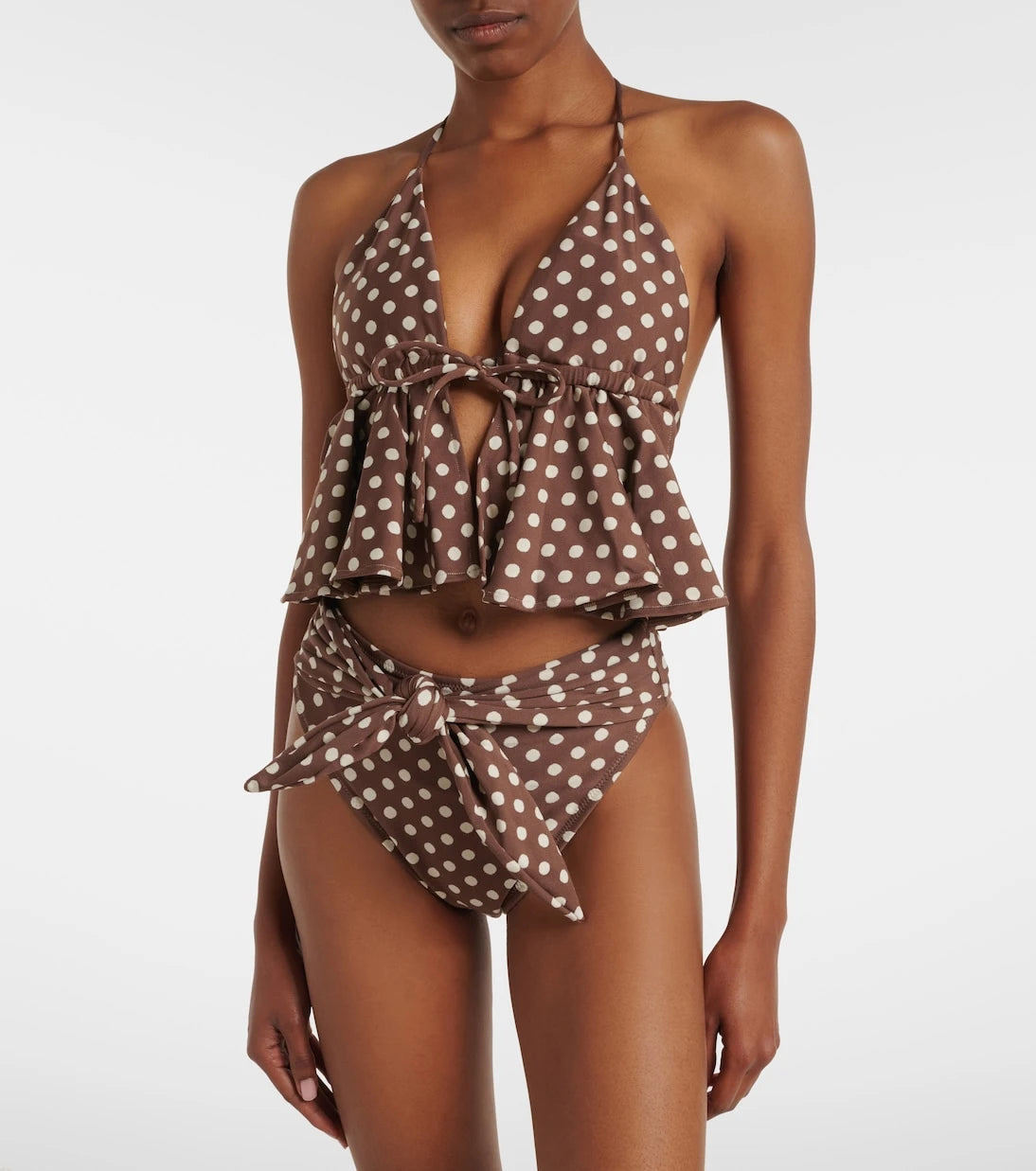 Montce - Vivian Paula polka-dot bikini bottoms