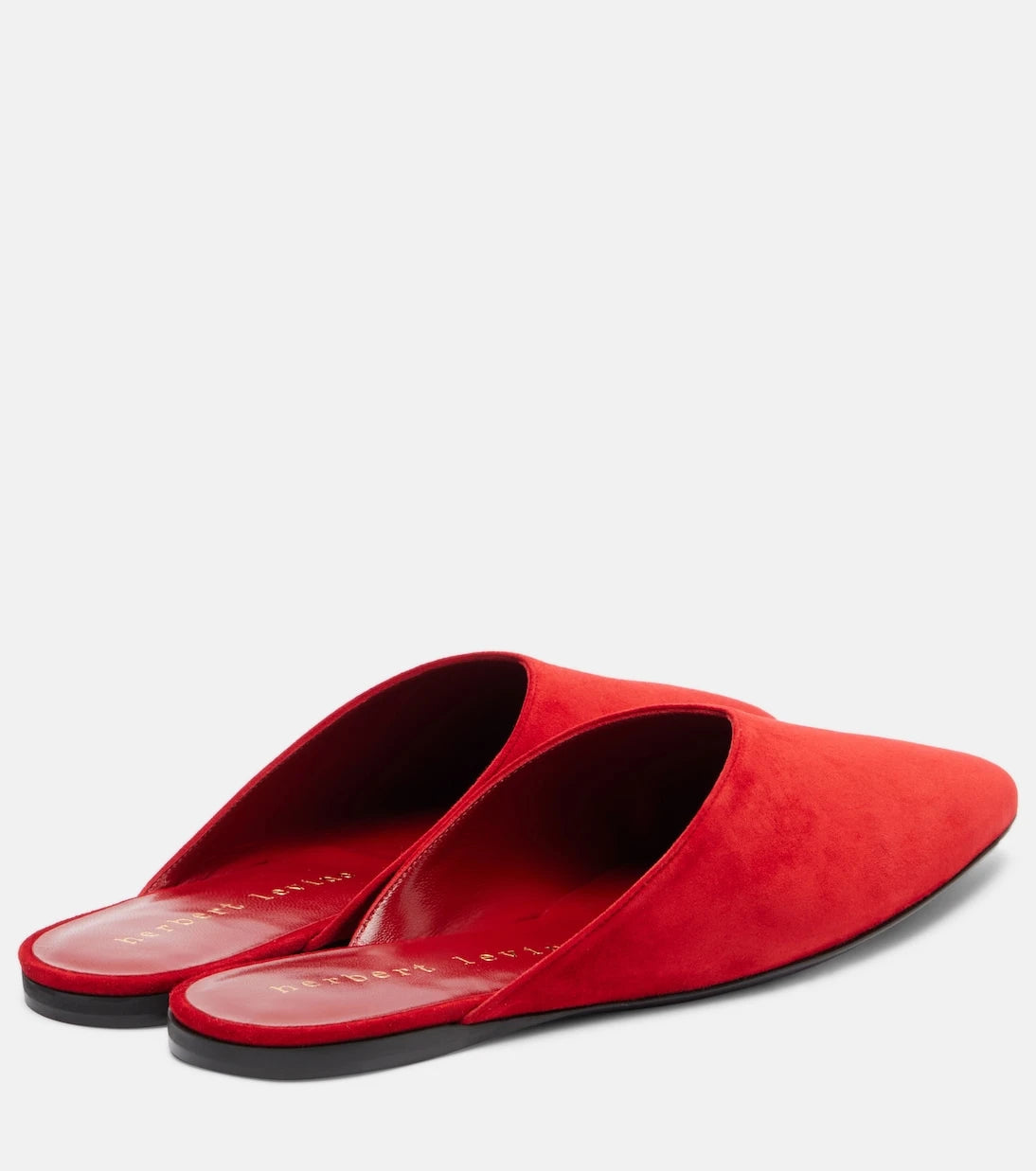 Herbert Levine - Homebody suede mules