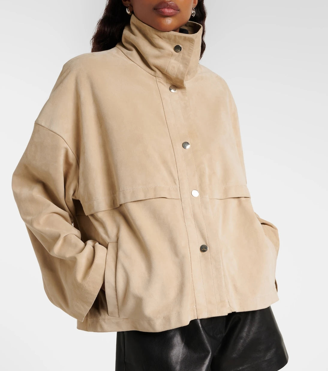 Nour Hammour - Park suede jacket