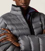 Metallic Technical Pongé Goose Down Puffer Jacket