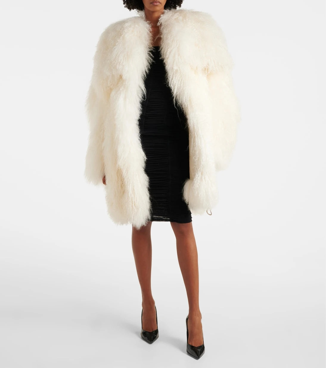 The Attico - Shearling coat