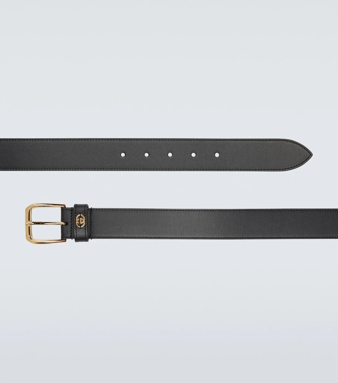 Gucci - Interlocking G leather belt