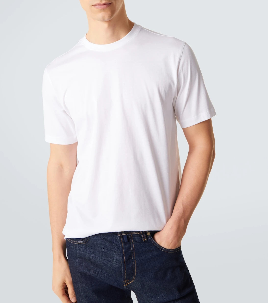 Slowear - Cotton and silk jersey T-shirt