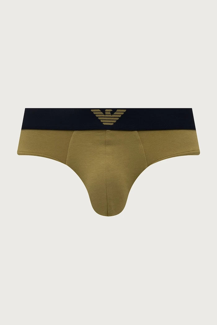 Emporio Armani Underwear Erkek Pamuk ve Elastan Slip 2'li