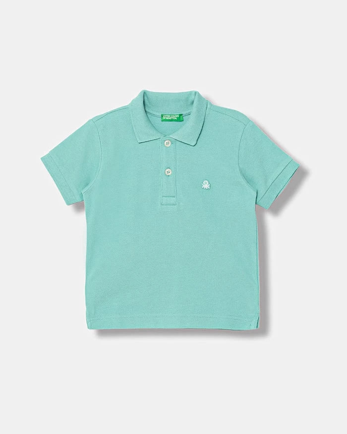 United Colors of Benetton Pamuklu Çocuk Polo Yaka Tişört