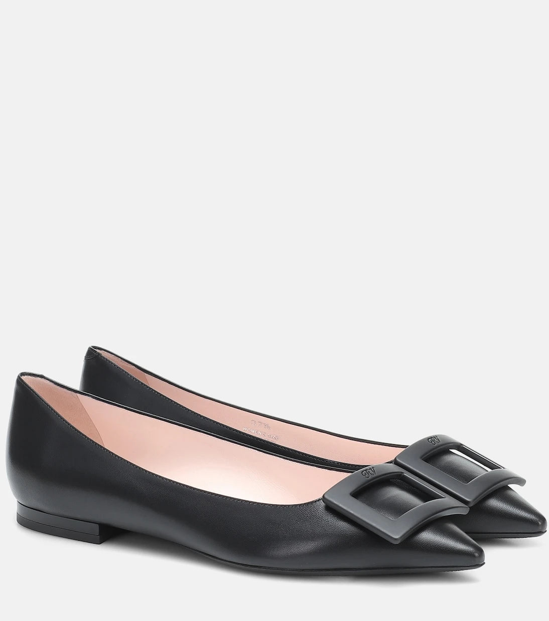 Roger Vivier - Gommettine Ball leather ballet flats