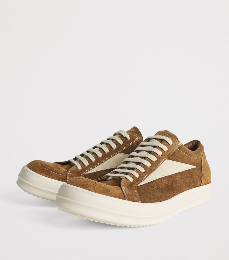 Suede Vintage Low-Top Sneakers