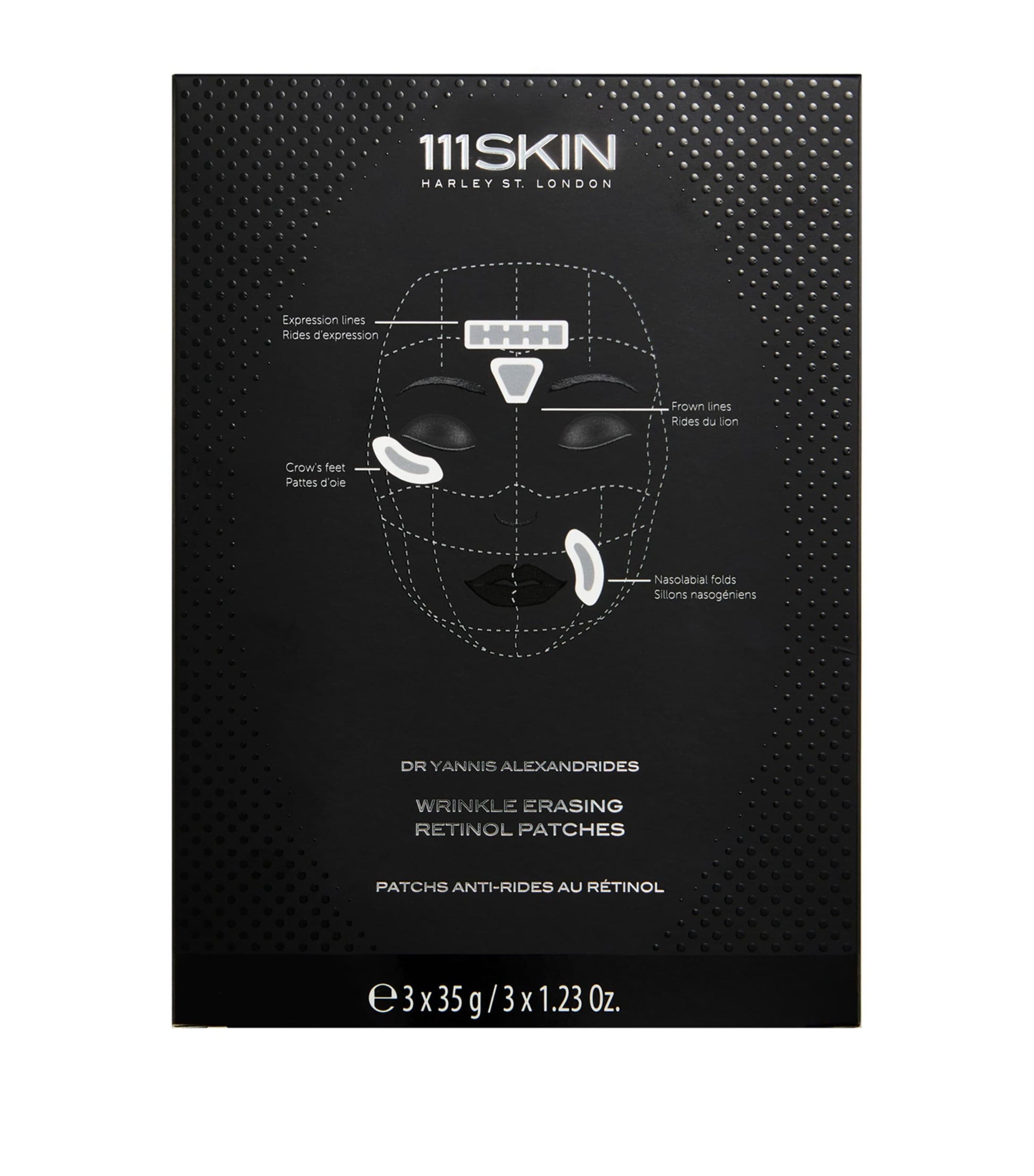 111Skin Wrinkle Erasing Retinol Patches (3 x 35g)