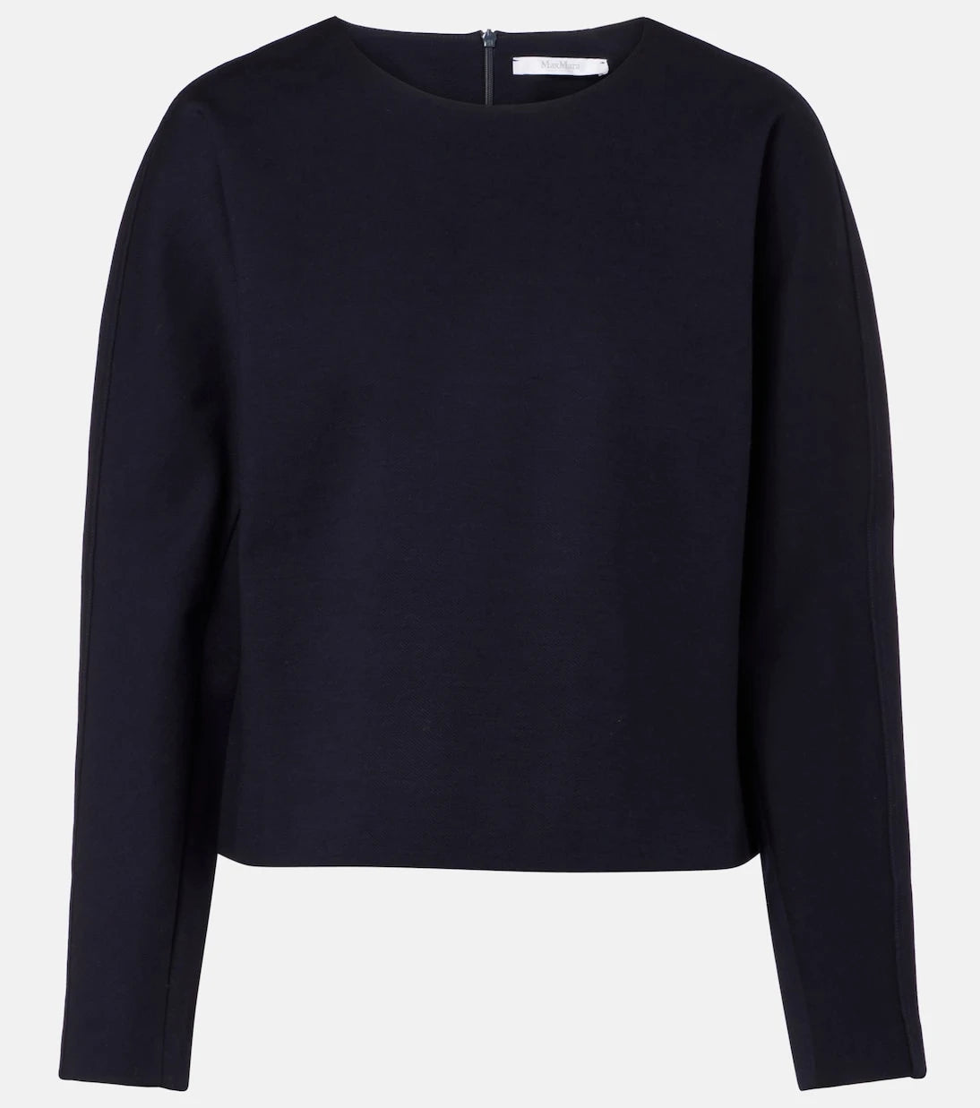 Max Mara - Girello wool and cotton-blend top