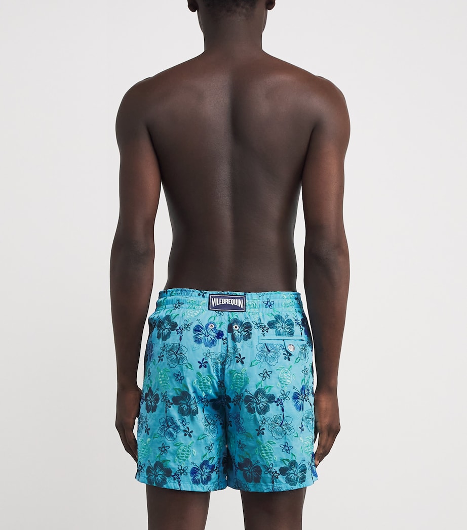Embroidered Mistral Swim Shorts