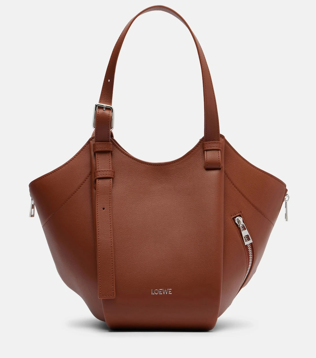 Loewe - Hammock Flip leather tote bag