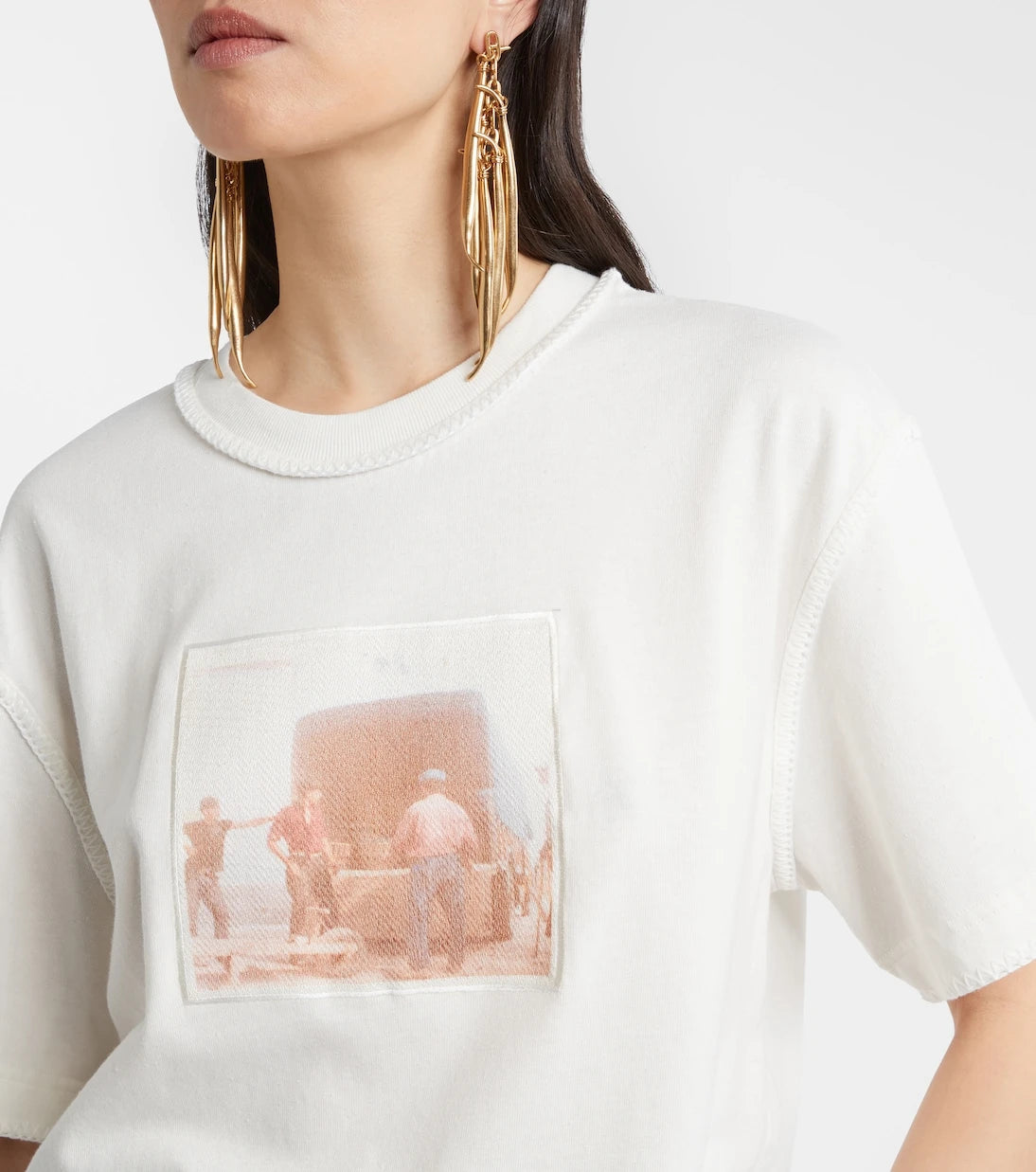 Jacquemus - Paysan printed cotton jersey T-shirt