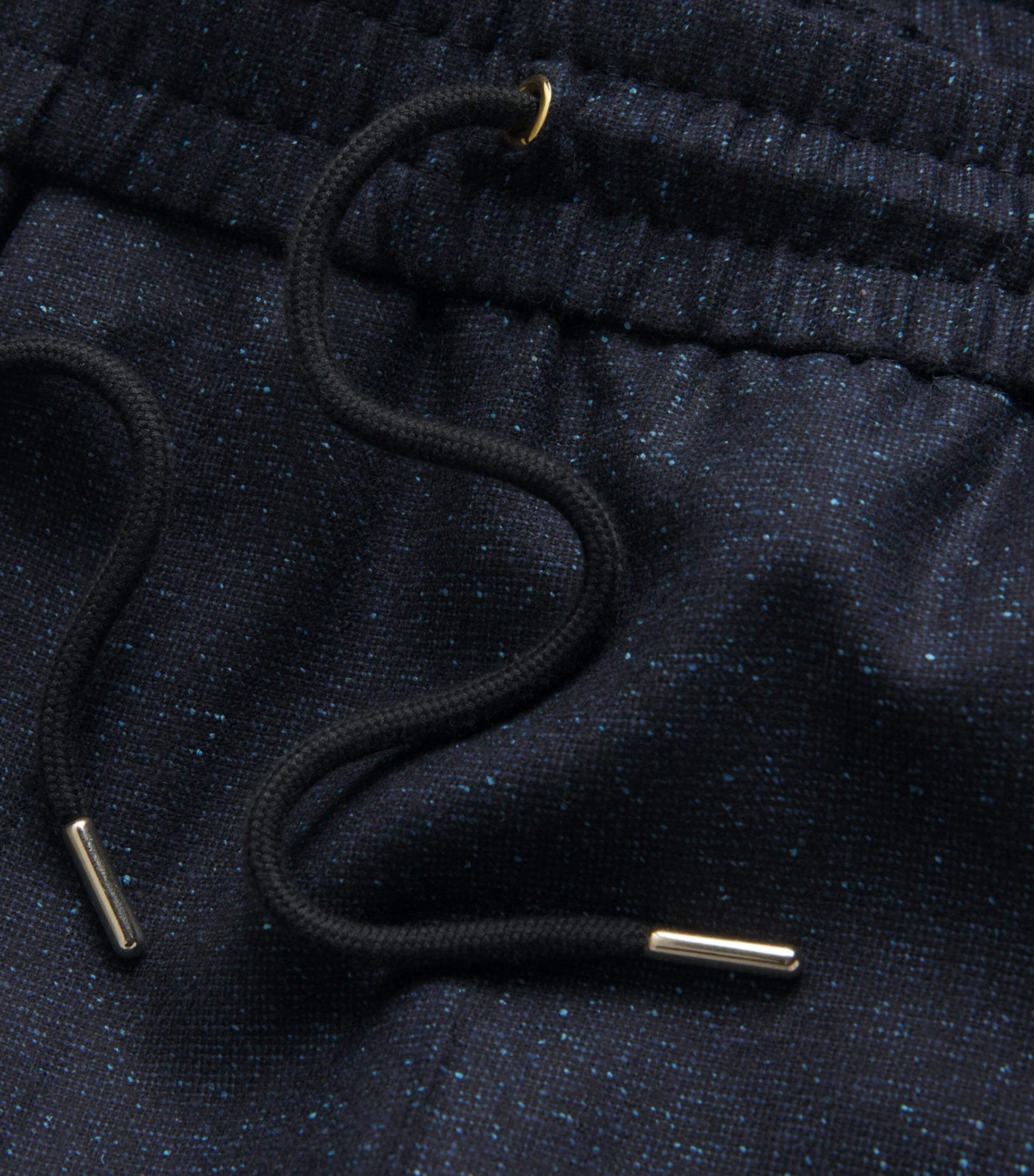 Wool Drawstring Trousers