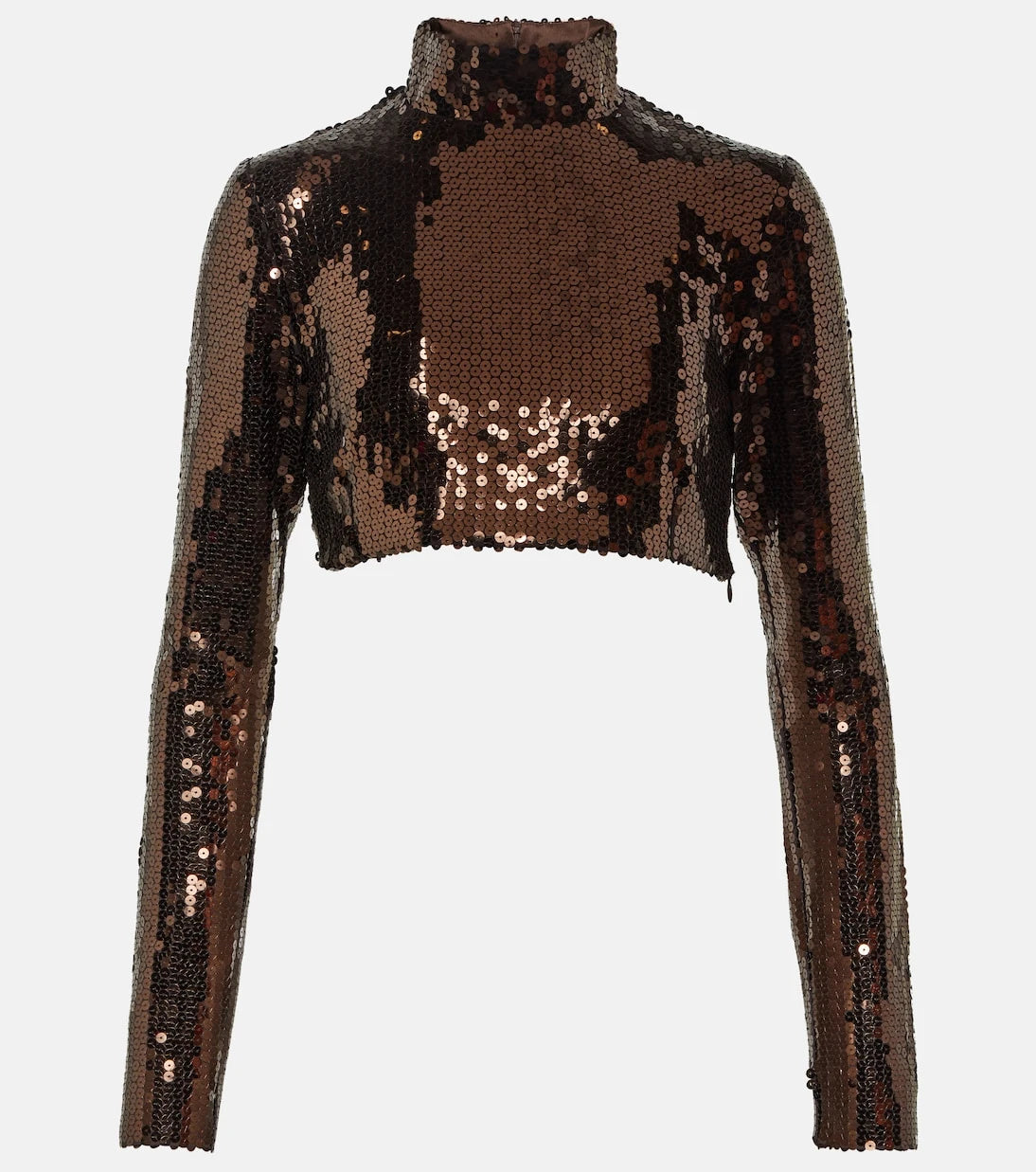 Taller Marmo - Cherilyn sequined crop top