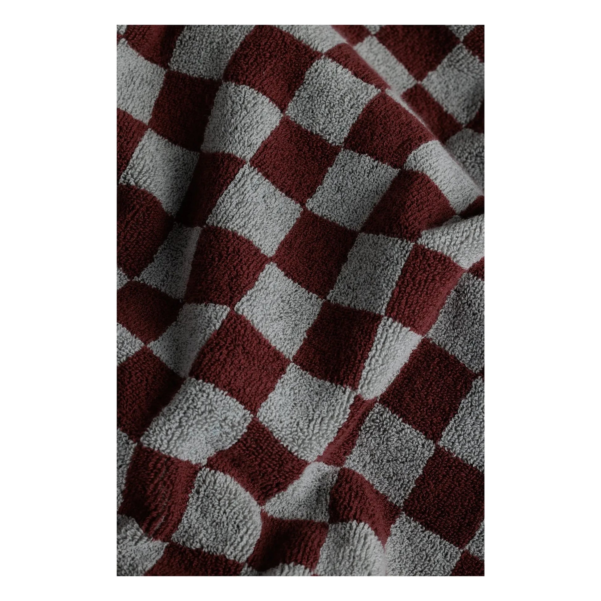 Baina - Roman bath towel | Burgundy