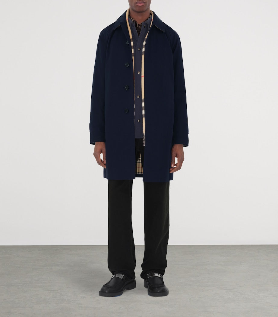 Blue Mid-Length Camden Heritage Car Coat