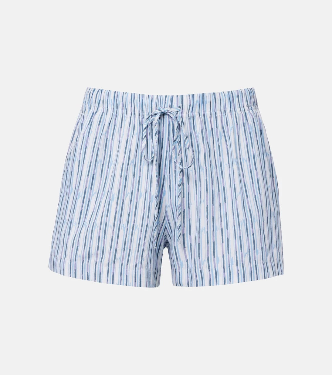 Velvet - Ebba striped cotton-blend shorts
