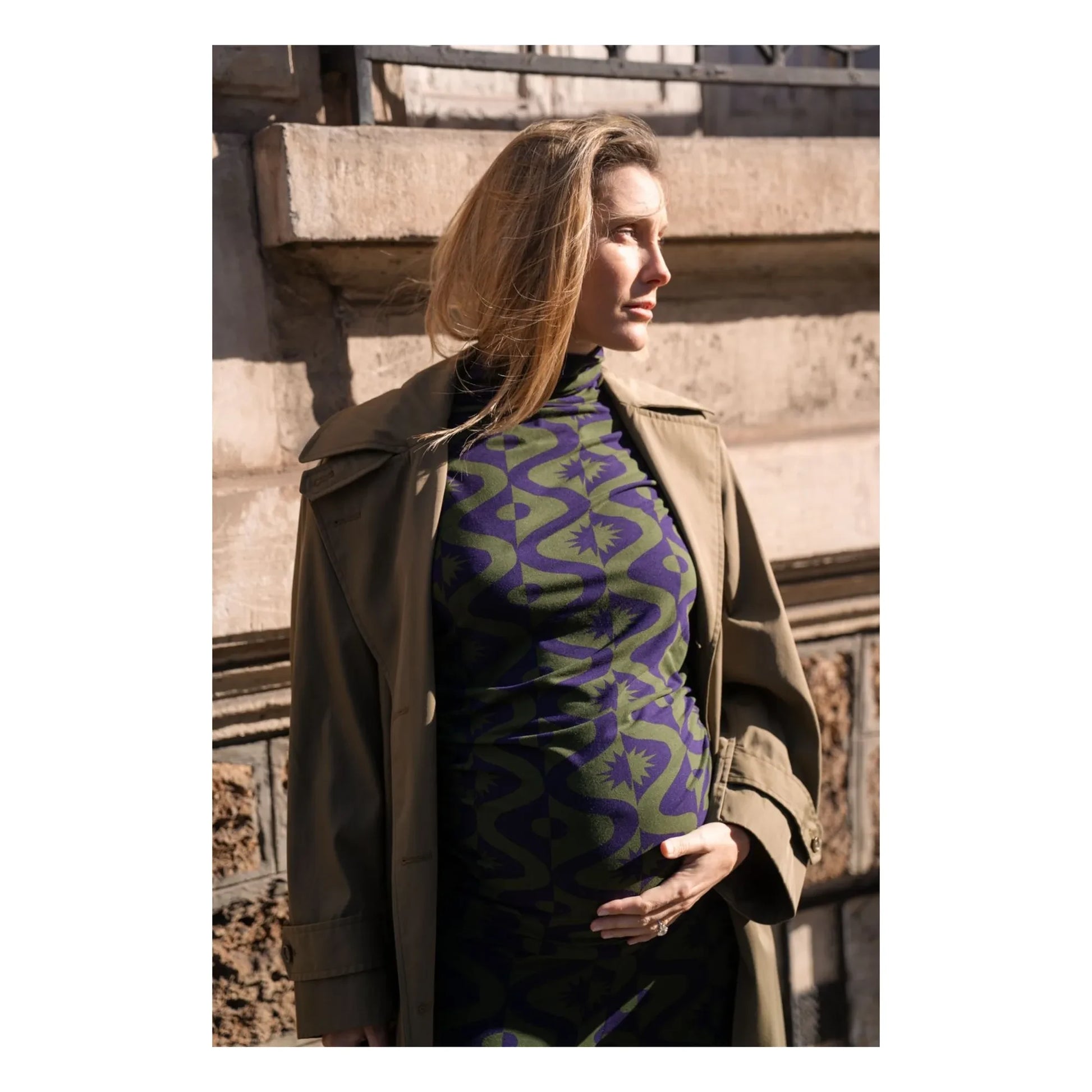 Paloma Collection - Mathilda Full Moon Pregnancy Top | Purple
