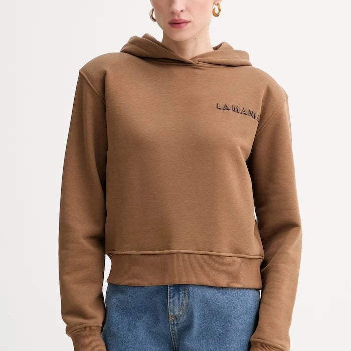 La Mania Kapüşonlu Kadın Pamuklu Sweatshirt LIO