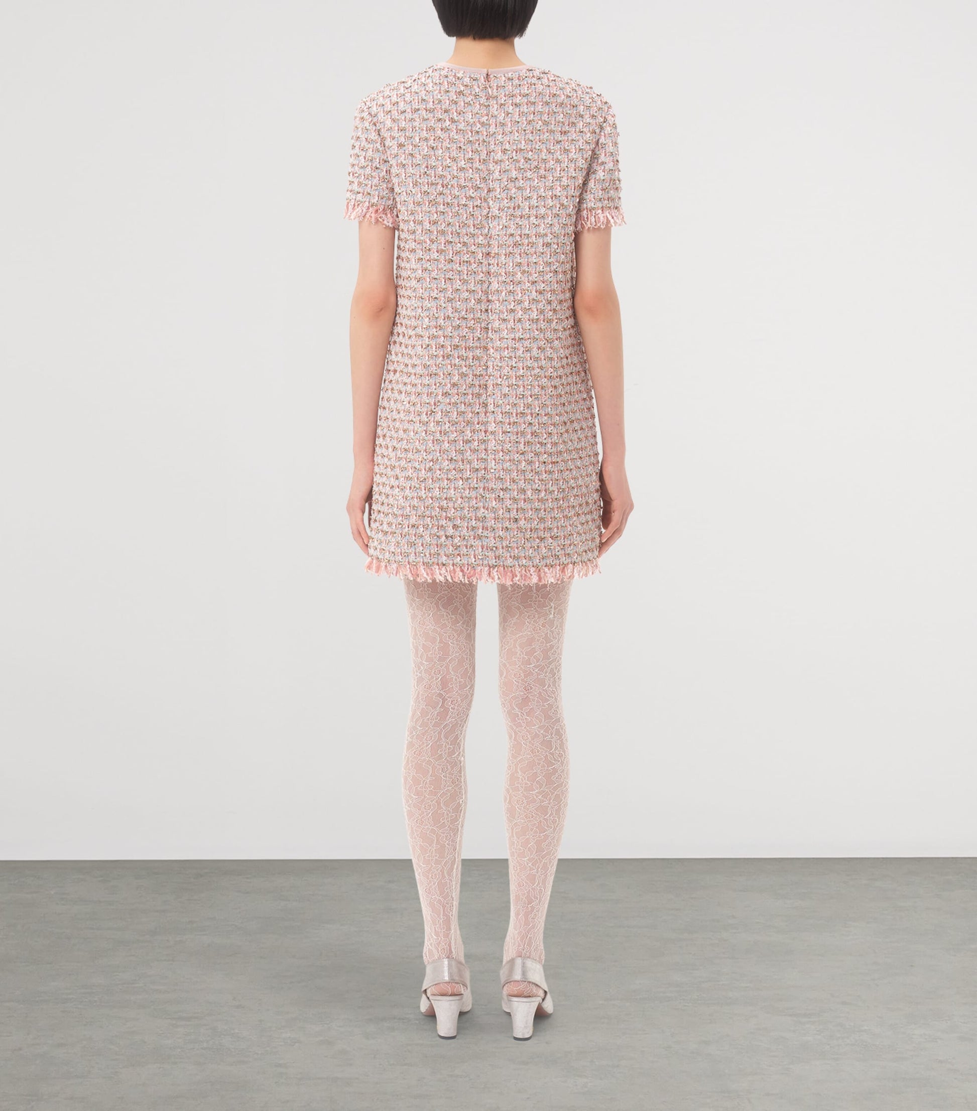 Valentino Multi Tweed Mini Dress