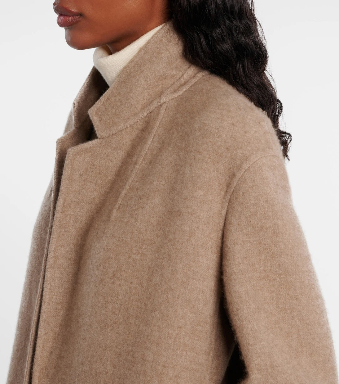 The Row - Fedra cashmere and cotton coat