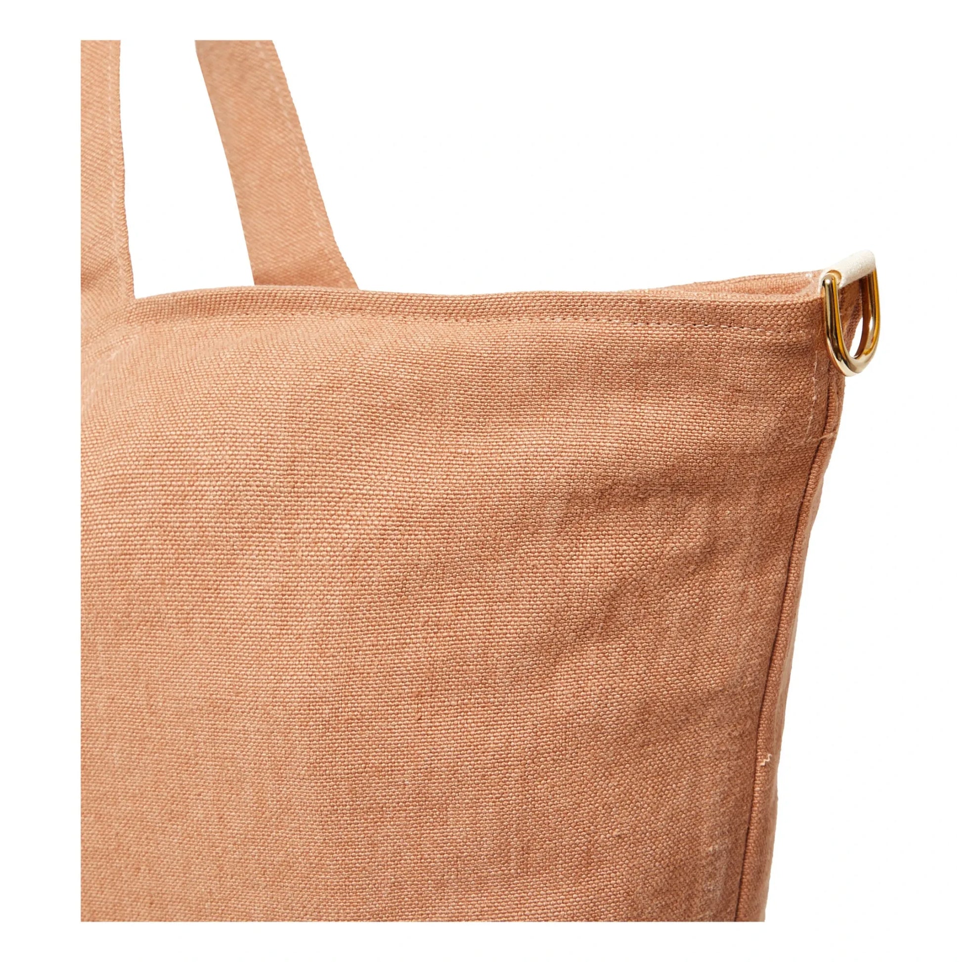 Adorna - Caroline Linen Weekend Bag | Terracotta