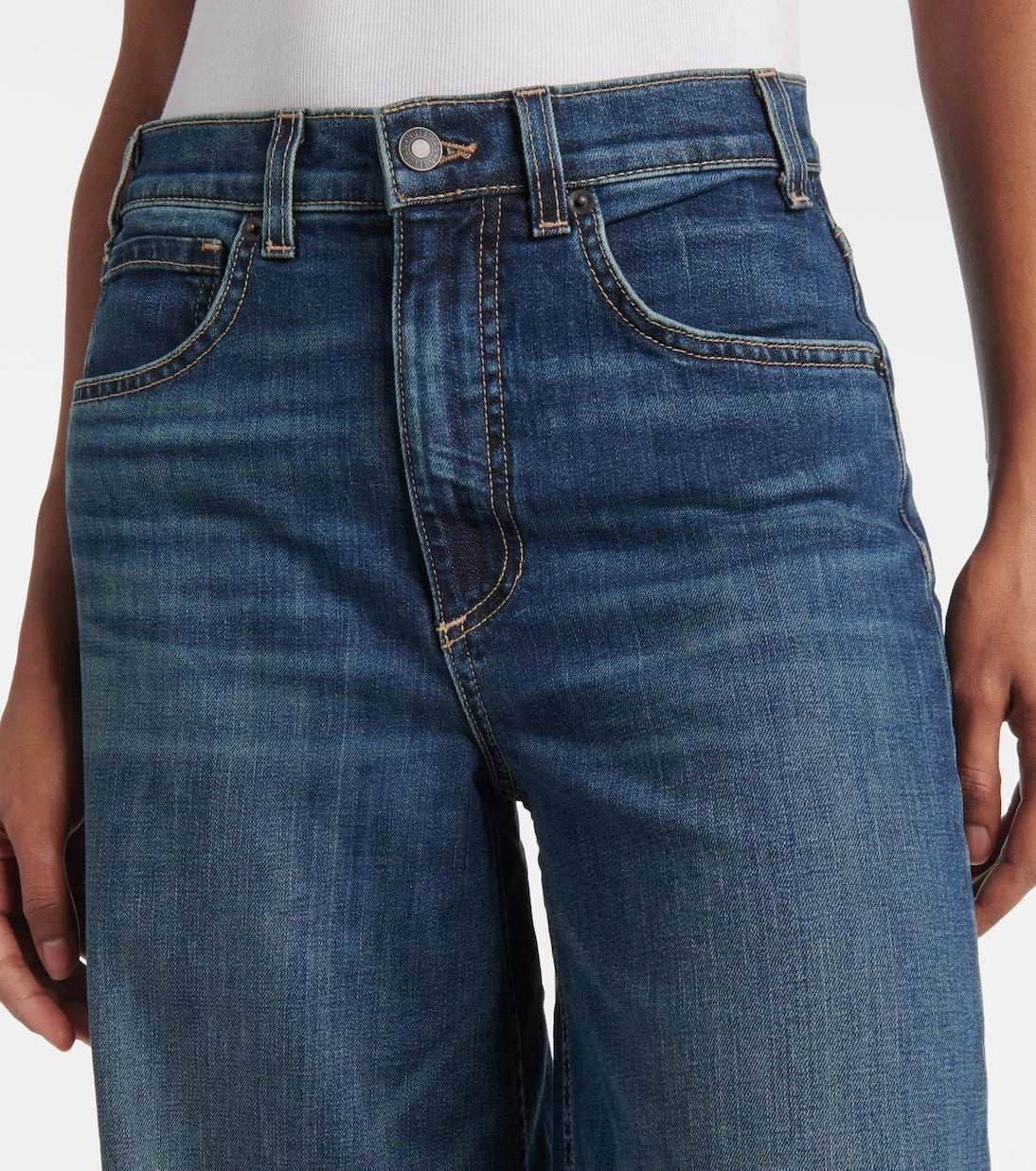 Nili Lotan - Rolland mid-rise wide-leg jeans