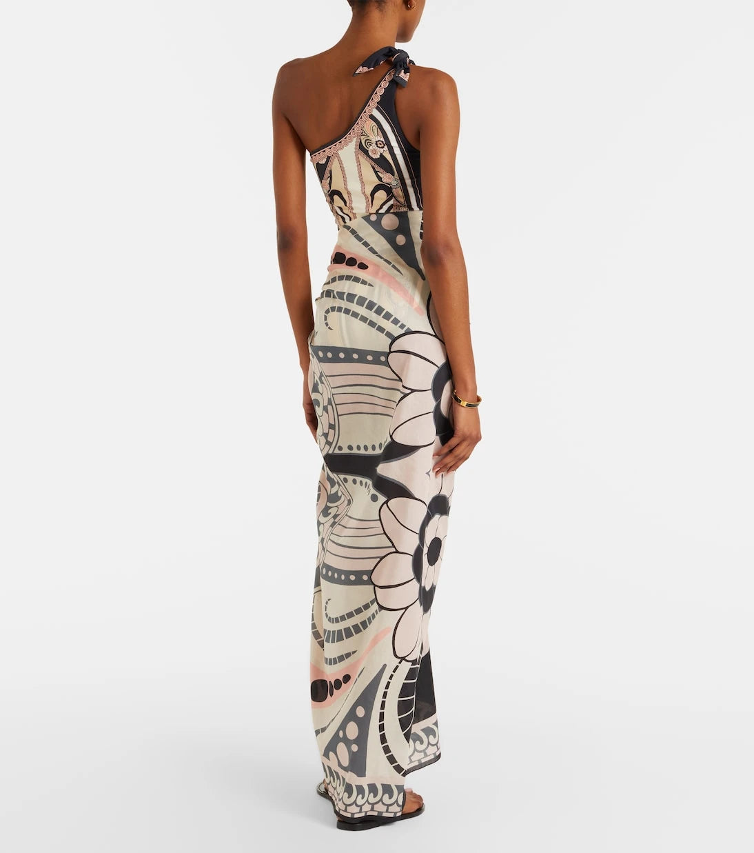 La DoubleJ - Printed cotton beach cover-up
