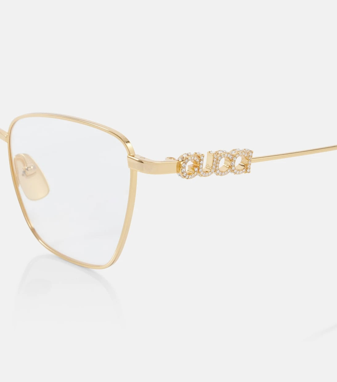 Gucci - Embellished cat-eye glasses