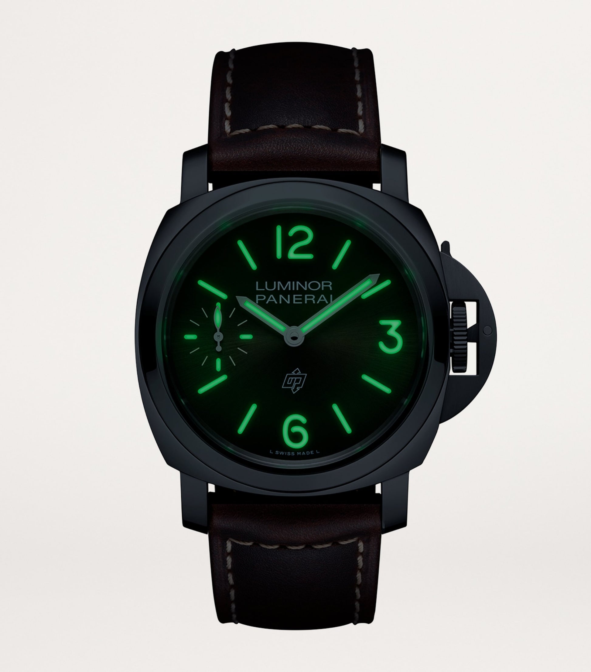 Panerai Stainless Steel Luminor Watch 44mm