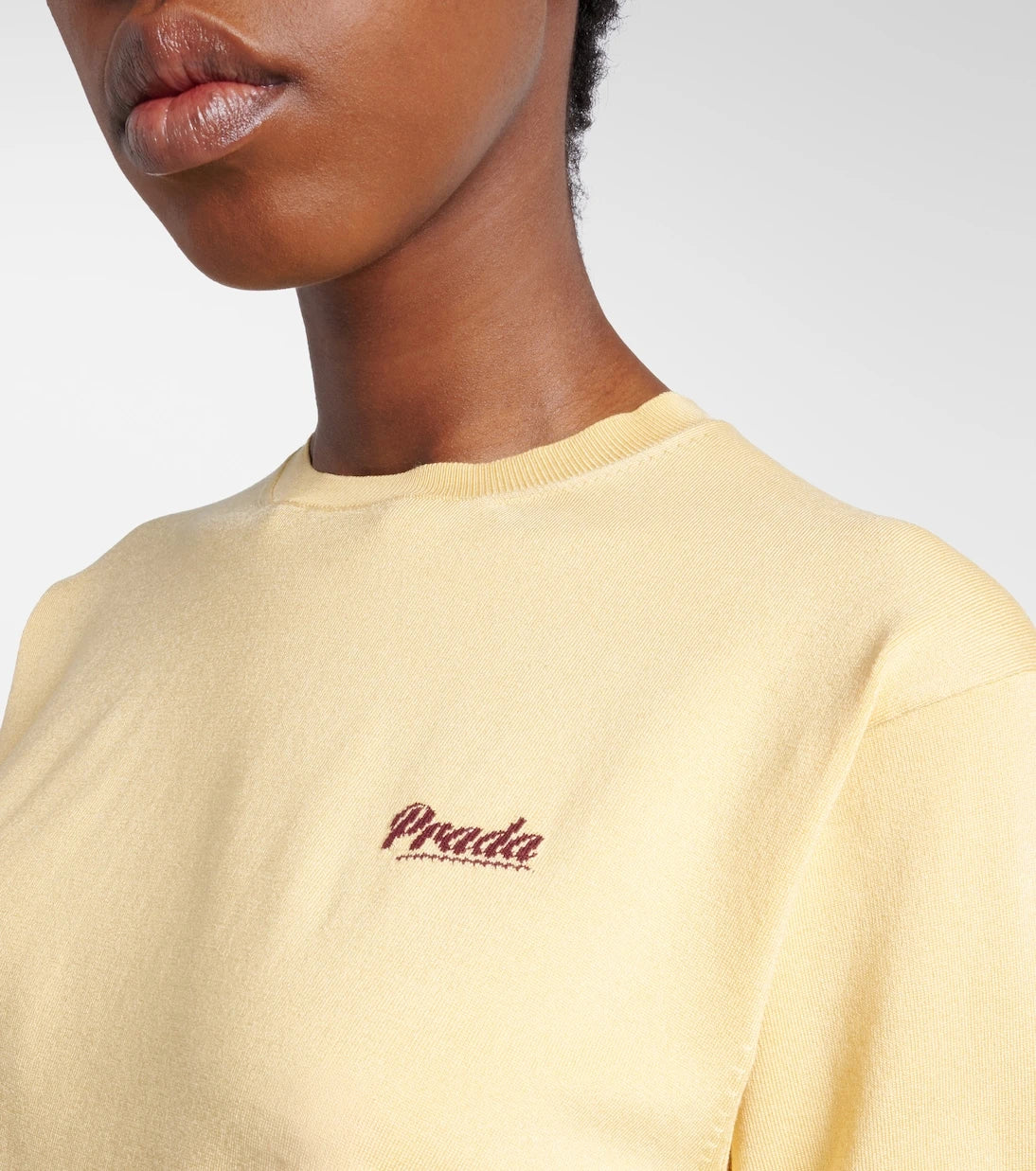 Prada - Logo silk-blend sweater