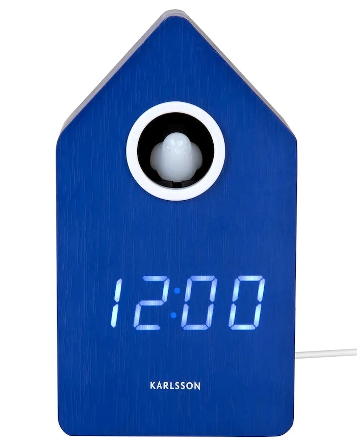 Karlsson Cuckoo LED 16 cm Guguklu Çalar Saat