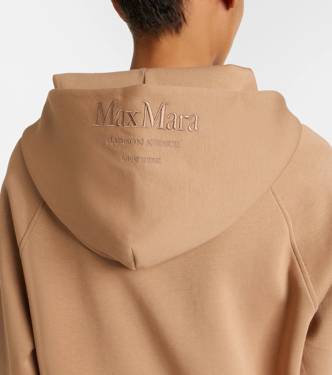 'S Max Mara - Cotton-blend jersey hoodie