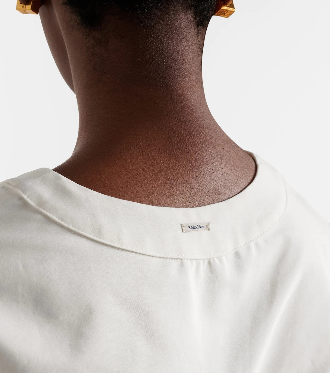 'S Max Mara - Chicca cotton poplin shirt
