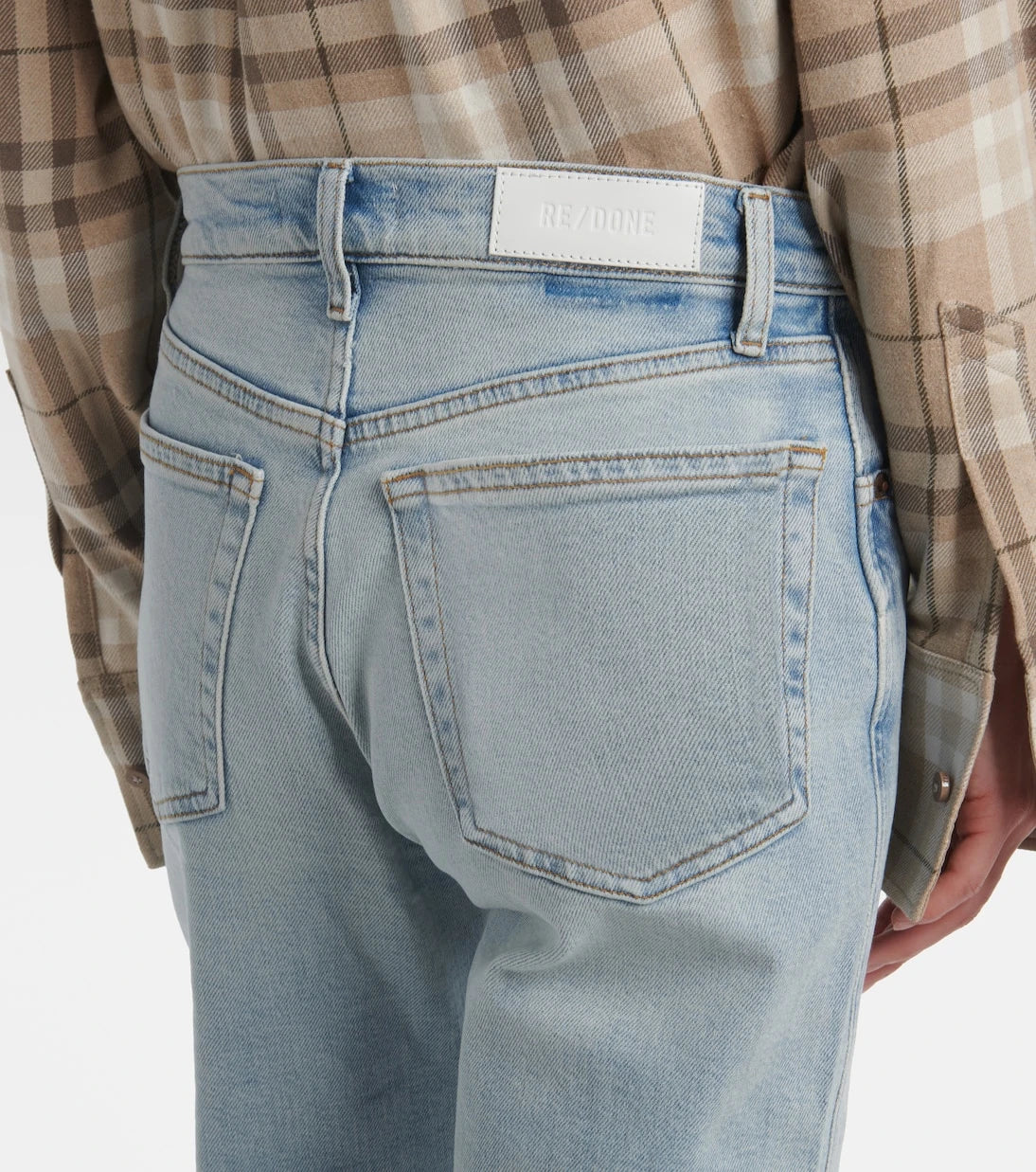 Re/Done - The Riding Jean high-rise flared jeans