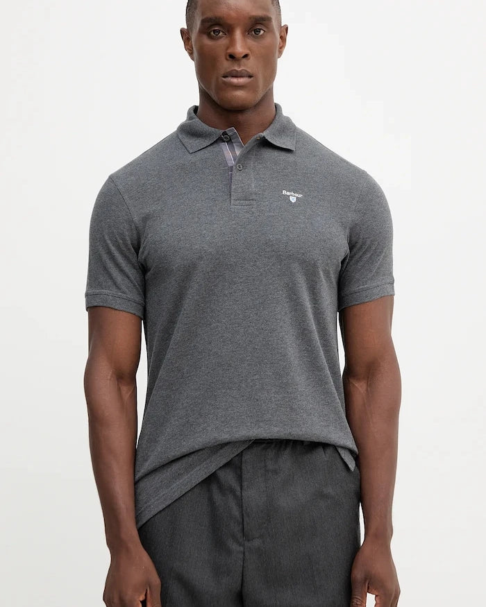 Barbour pamuklu erkek polo yaka tişört