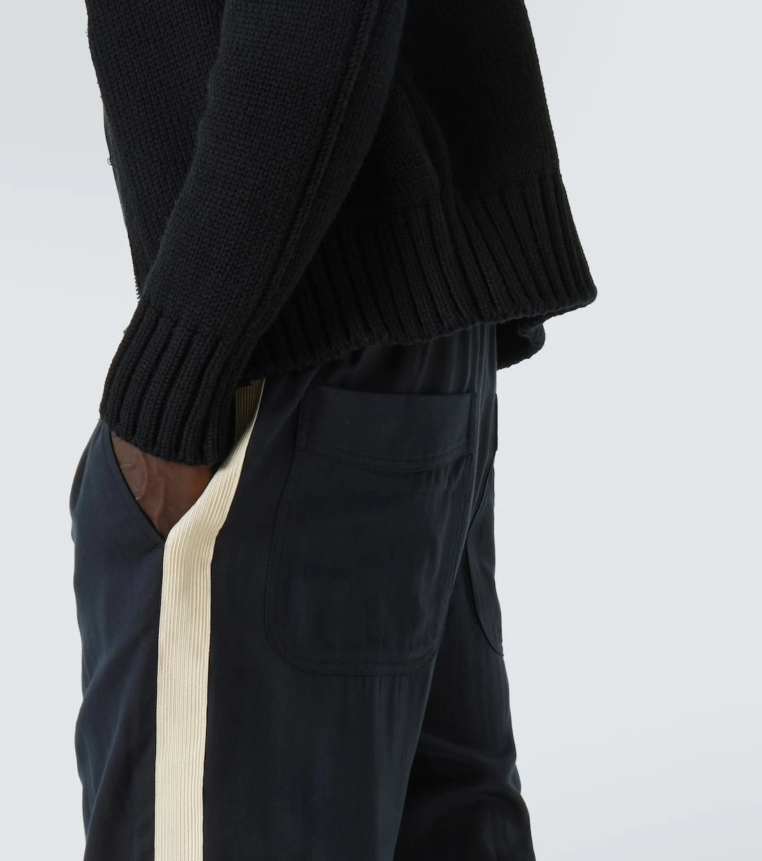 Tom Ford - Cotton and silk twill sweatpants