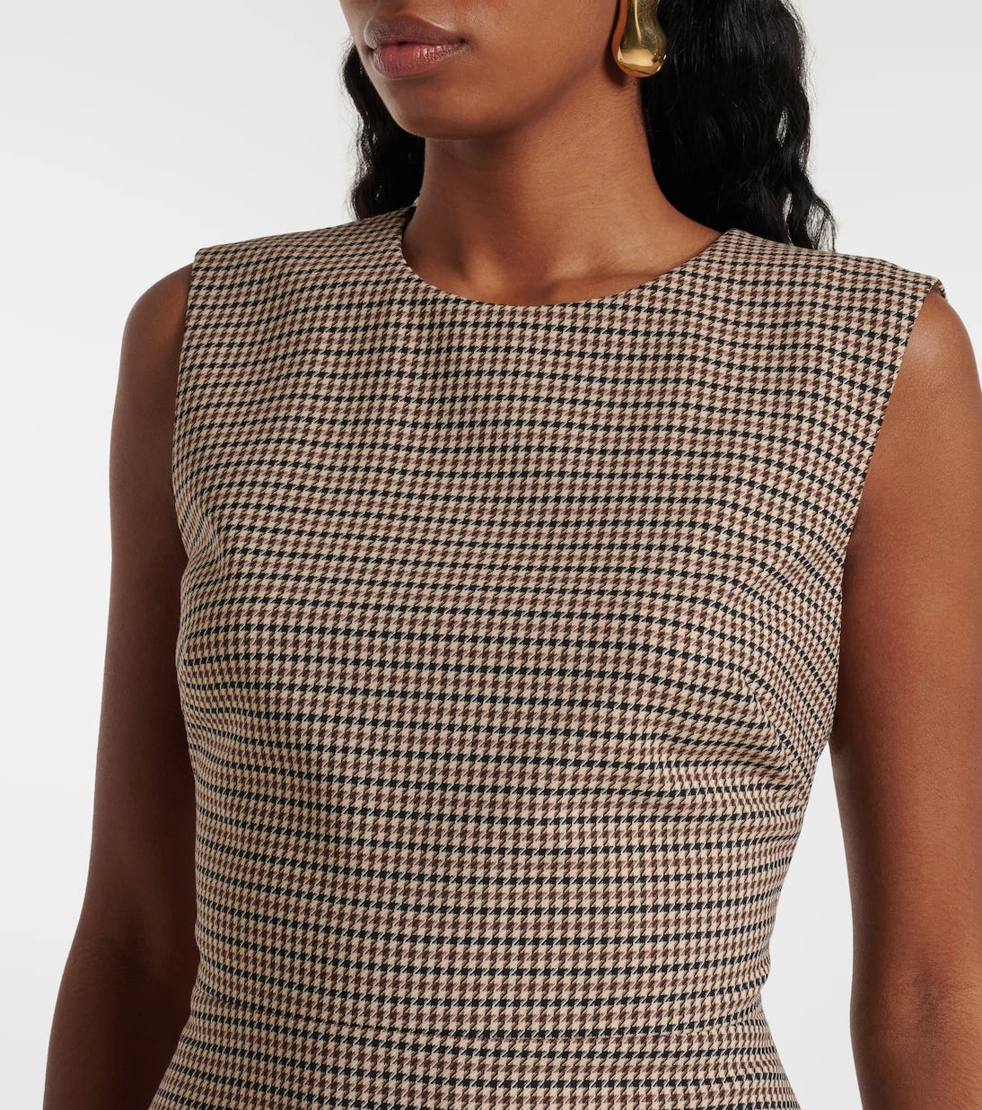 Veronica Beard - Houndstooth minidress