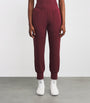 Varley Burgundy The Slim Cuff Sweatpants