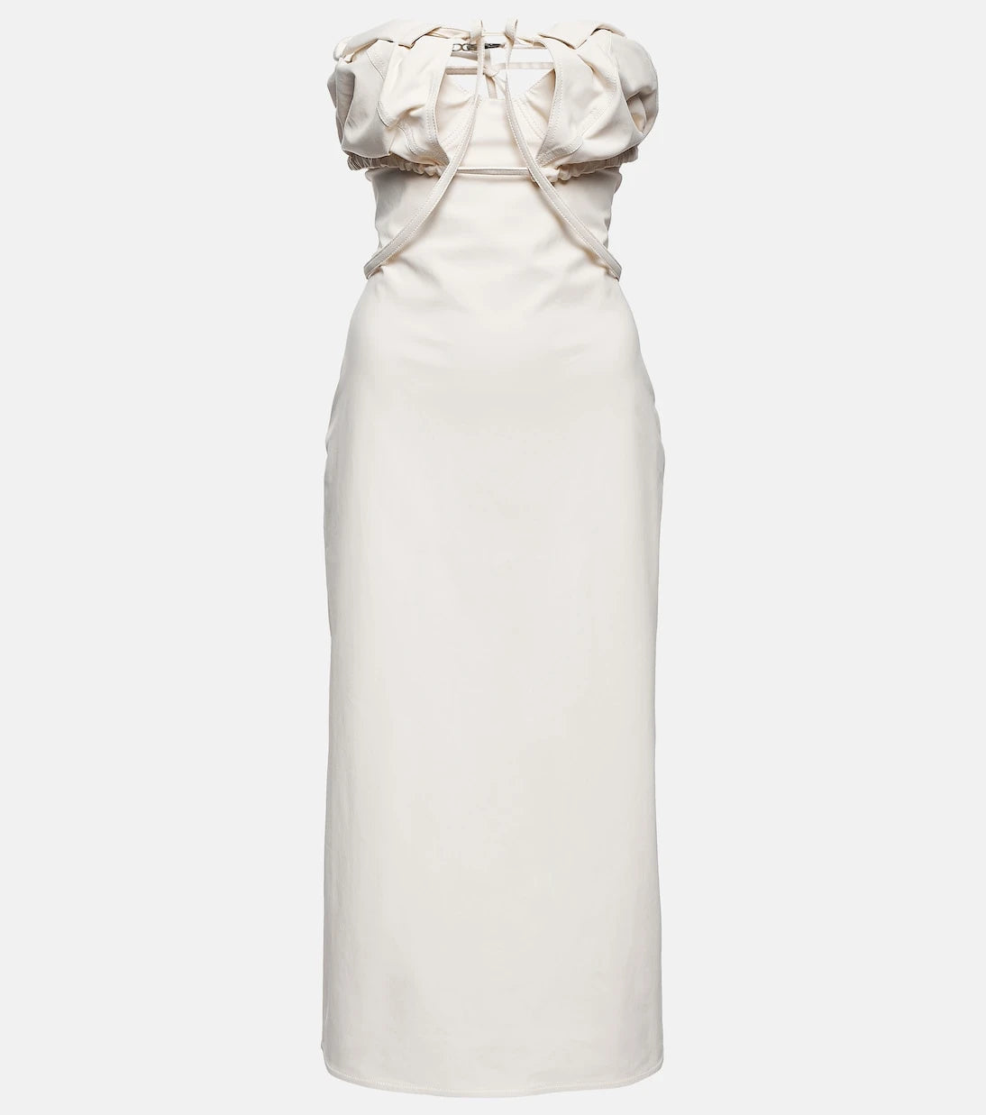 Jacquemus - La Robe Bikini cotton-blend midi dress