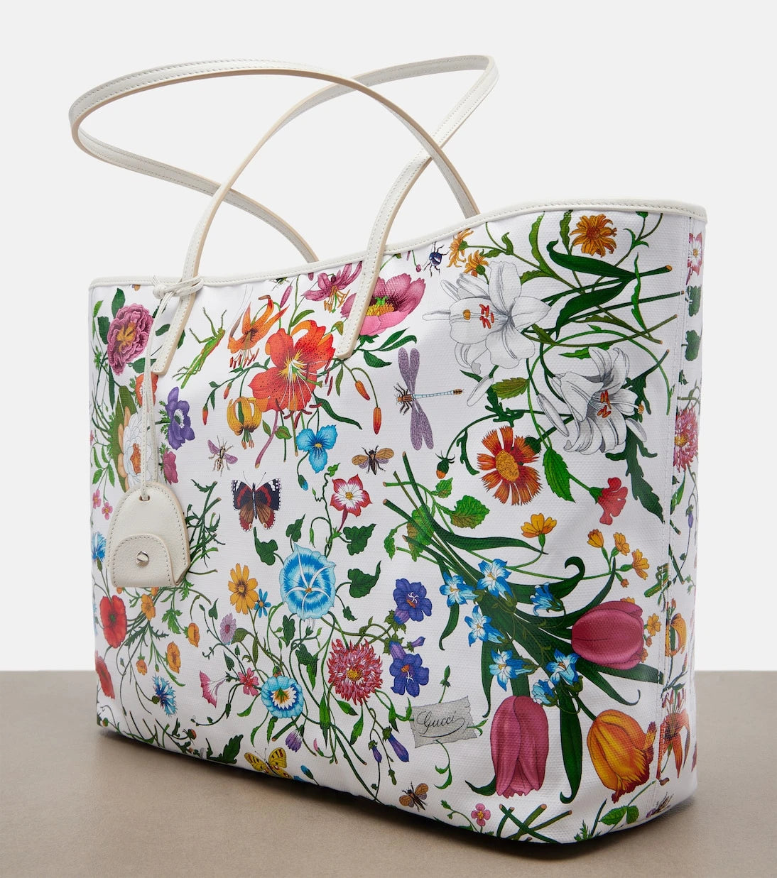 Gucci - Gucci Tribeca Large floral canvas shopper