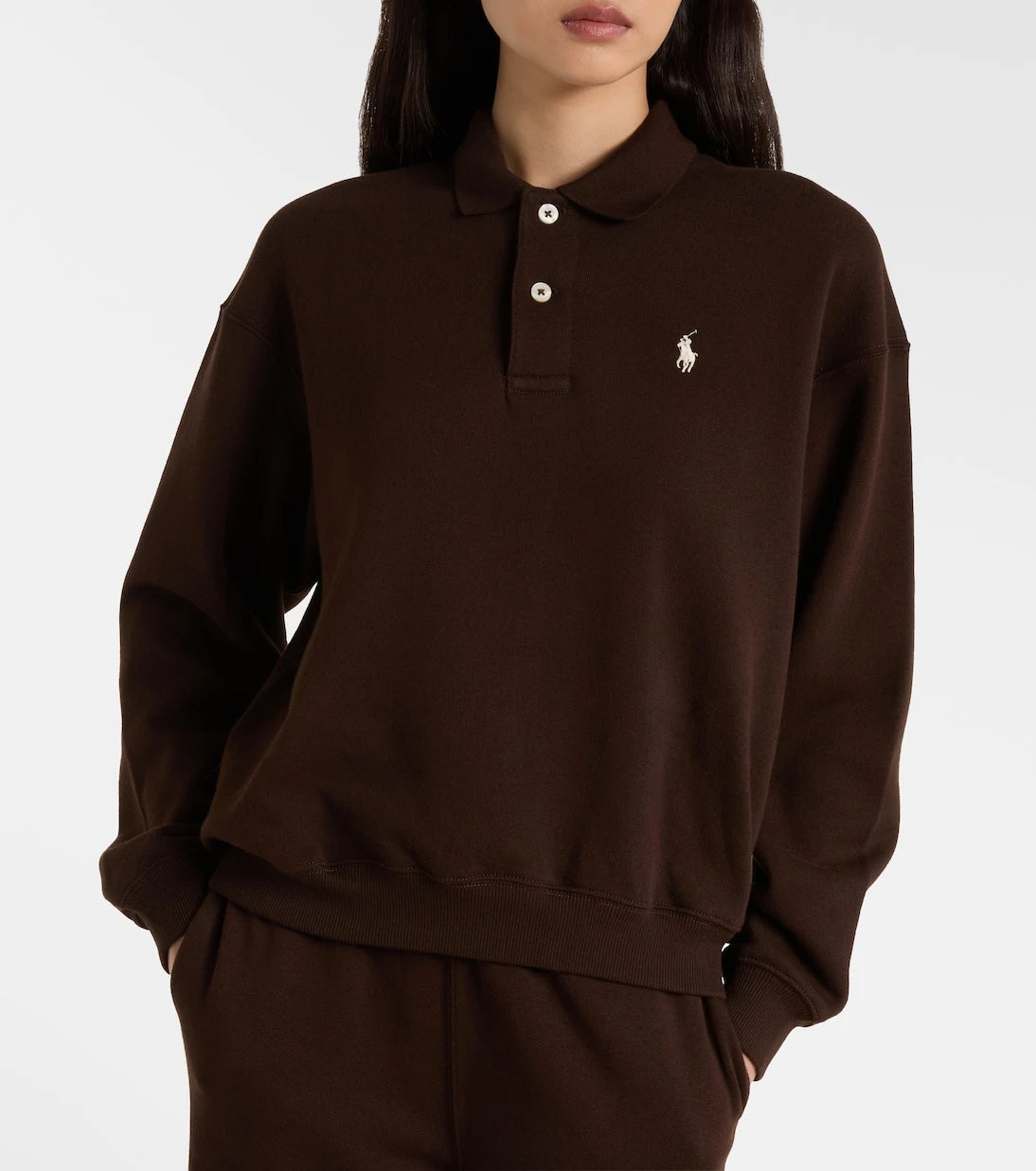 Polo Ralph Lauren - Logo cotton-blend fleece sweatshirt
