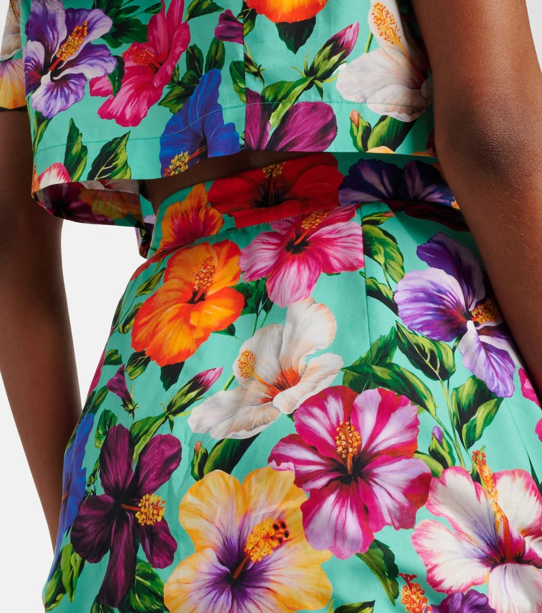 Dolce&Gabbana - Floral cotton shorts