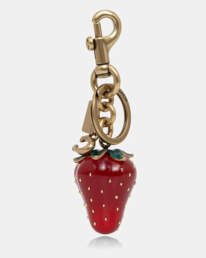 Coach ключодържател дамски Strawberry Bag Charm