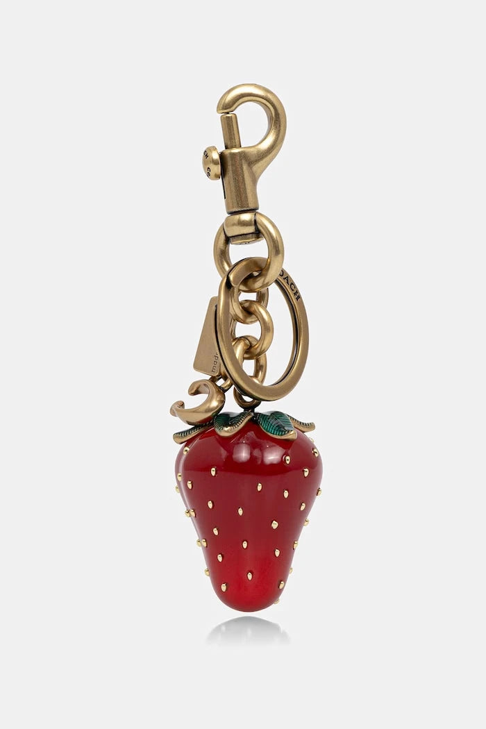 Coach ключодържател дамски Strawberry Bag Charm